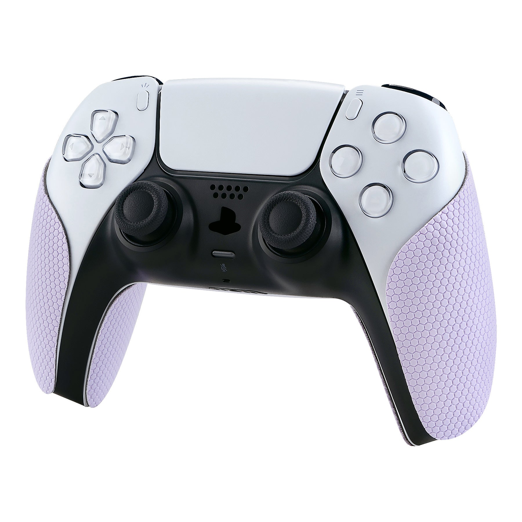 PlayVital Mauve Purple Anti-Skid Sweat-Absorbent Controller Grip for PS5 Controller, Professional Textured Soft Rubber Pads Handle Grips for PS5 Controller - PFPJ023 PlayVital