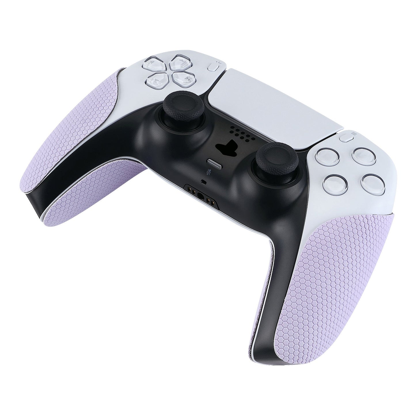 PlayVital Mauve Purple Anti-Skid Sweat-Absorbent Controller Grip for PS5 Controller, Professional Textured Soft Rubber Pads Handle Grips for PS5 Controller - PFPJ023 PlayVital