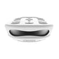 PlayVital White Silicone Protective Remote Case for PS5 Media Remote Cover, Ergonomic Design Full Body Protector Skin for PS5 Remote Control - PFPJ036 PlayVital