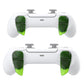 PlayVital Clear Green 2 Pair Shoulder Buttons Extension Triggers for PS5 Controller, Game Improvement Adjusters for PS5 Controller, Bumper Trigger Extenders for PS5 Controller - PFPJ044 PlayVital