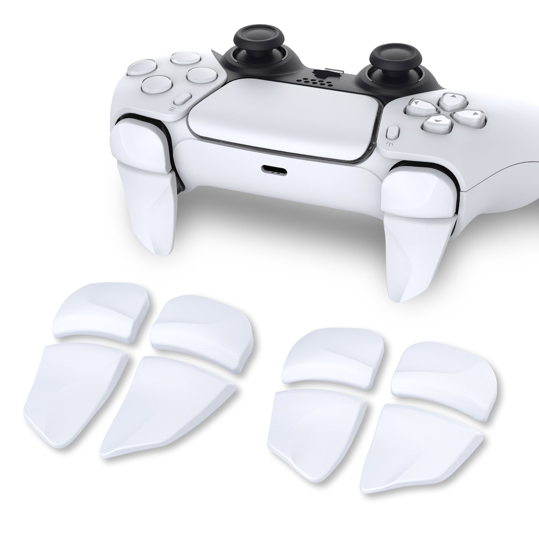 4 Shoulder Buttons PlayVital PS5 Controller Blade 2 Pairs Shoulder Buttons Extension ...
