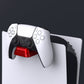 PlayVital Universal Game Controller Wall Mount for ps5 & Headset, Wall Stand for Xbox Series Controller, Wall Holder for Nintendo Switch Pro Controller, Dedicated Console Hanger Mode for ps5 - Scarlet Red - PFPJ070 PlayVital