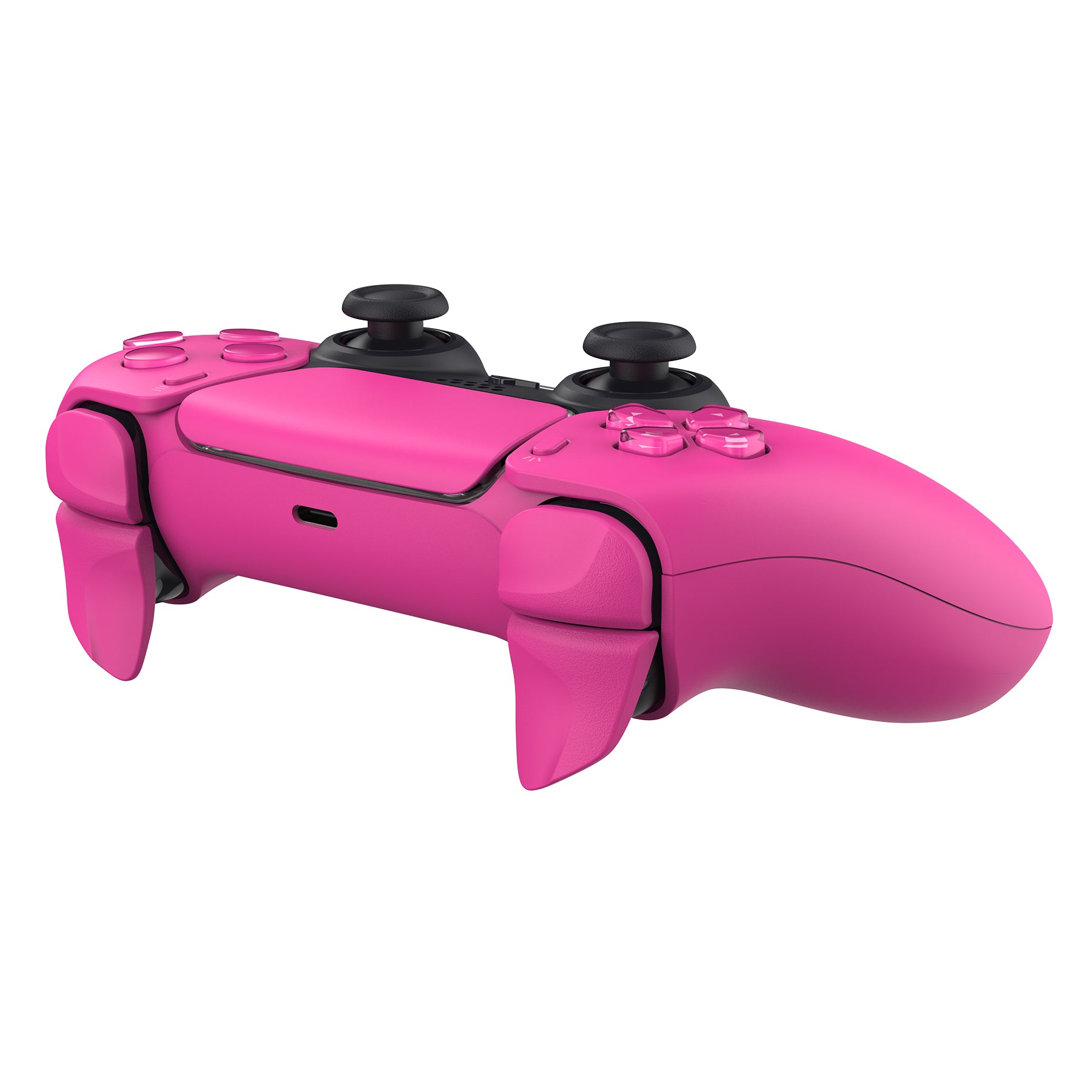PlayVital Nova Pink 2 Pair Shoulder Buttons Extension Triggers for PS5 Controller, Game Improvement Adjusters for PS5 Controller, Bumper Trigger Extenders for PS5 Controller - PFPJ088 PlayVital
