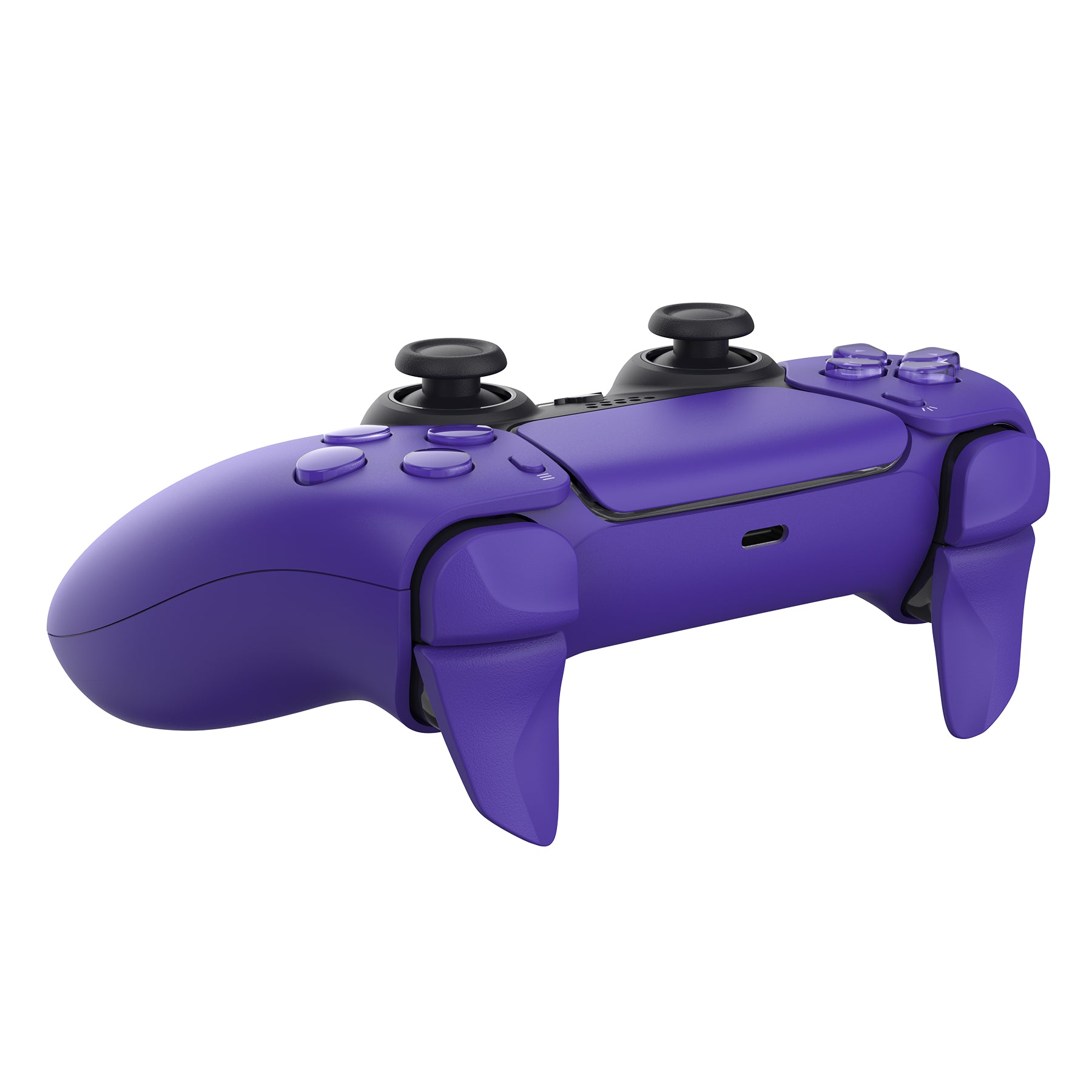 PlayVital Galactic Purple 2 Pair Shoulder Buttons Extension Triggers for PS5 Controller, Game Improvement Adjusters for PS5 Controller, Bumper Trigger Extenders for PS5 Controller - PFPJ090 PlayVital