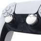 PlayVital Husky & Kitty Cute Thumb Grip Caps for PS5/4 Controller, Silicone Analog Stick Caps Cover for Xbox Series X/S, Thumbstick Caps for Switch Pro Controller - Navy Blue & Light Gray - PJM2038 PlayVital