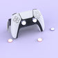 PlayVital Husky & Kitty Cute Thumb Grip Caps for PS5/4 Controller, Silicone Analog Stick Caps Cover for Xbox Series X/S, Thumbstick Caps for Switch Pro Controller - Pale Red & Light Violet - PJM2039 PlayVital