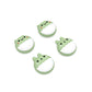PlayVital Rabbit & Squirrel Cute Thumb Grip Caps for ps5/4 Controller, Silicone Analog Stick Caps Cover for Xbox Series X/S, Thumbstick Caps for Switch Pro Controller - Matcha Green - PJM3004 PlayVital