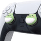 PlayVital Rabbit & Squirrel Cute Thumb Grip Caps for ps5/4 Controller, Silicone Analog Stick Caps Cover for Xbox Series X/S, Thumbstick Caps for Switch Pro Controller - Matcha Green - PJM3004 PlayVital