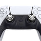 PlayVital Thumb Grip Caps for PS5/4 Controller, Silicone Analog Stick Caps Cover for Xbox Series X/S, Thumbstick Caps for Switch Pro Controller - Fire Demons- PJM3017 PlayVital