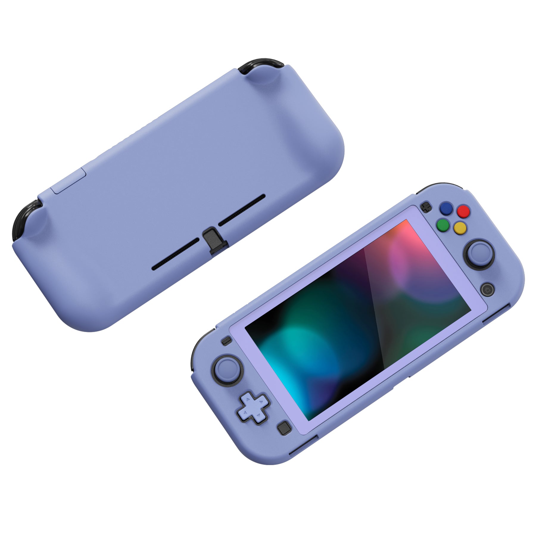 PlayVital ZealProtect Protective Case for Nintendo Switch Lite, Hard Shell  Ergonomic Grip Cover for Nintendo Switch Lite w/Screen Protector & Thumb