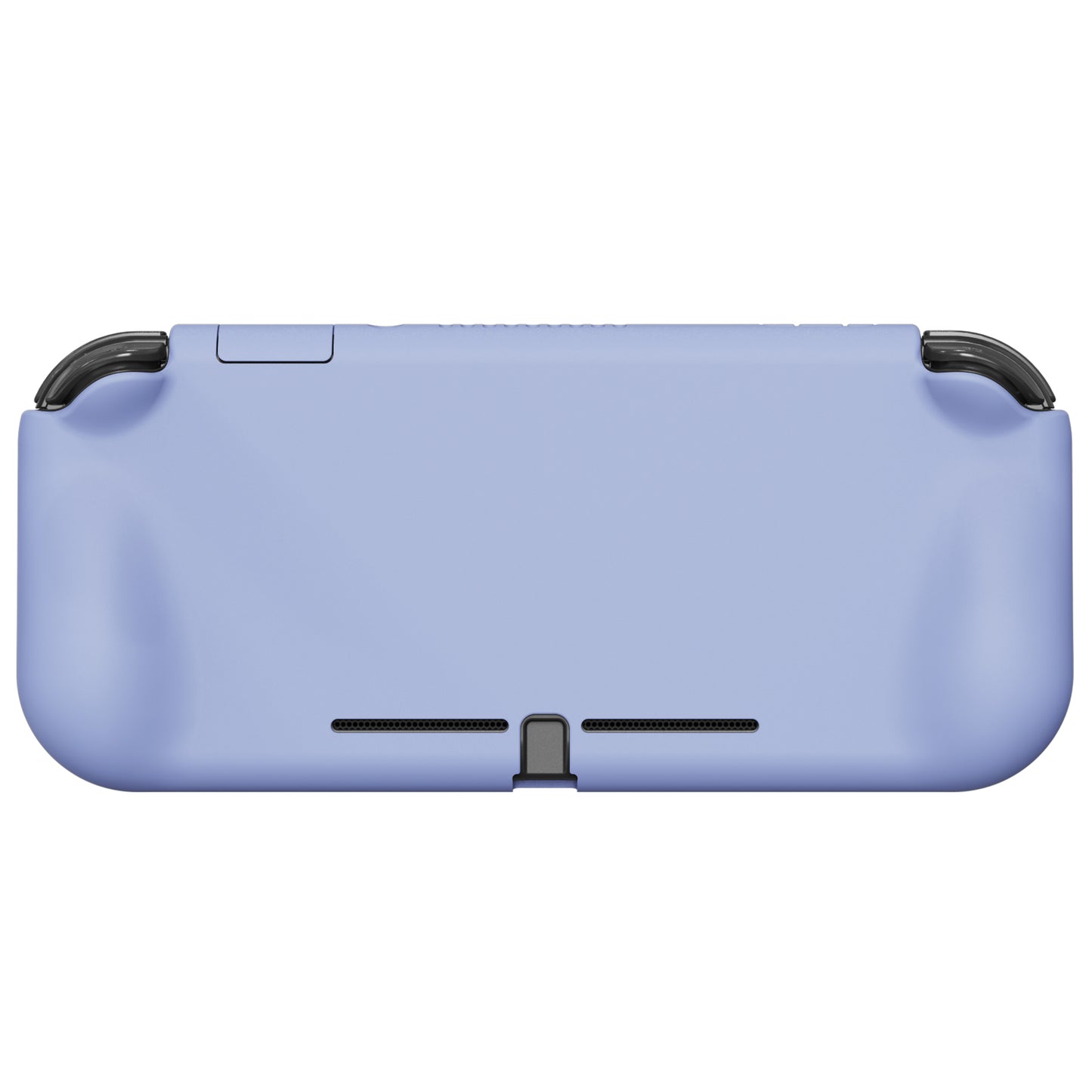 PlayVital ZealProtect Protective Case for Nintendo Switch Lite, Hard Shell Ergonomic Grip Cover for Nintendo Switch Lite w/Screen Protector & Thumb Grip Caps & Button Caps - Light Violet - PSLYP3004 playvital