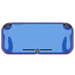 PlayVital ZealProtect Glossy Protective Case for Nintendo Switch Lite, Hard Shell Ergonomic Grip Cover for Switch Lite w/Screen Protector & Thumb Grip Caps & Button Caps - Chameleon Purple Blue - PSLYP3009 playvital