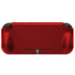 PlayVital ZealProtect Protective Case for Nintendo Switch Lite, Hard Shell Ergonomic Grip Cover for Nintendo Switch Lite w/Screen Protector & Thumb Grip Caps & Button Caps - Scarlet Red - PSLYP3010 playvital