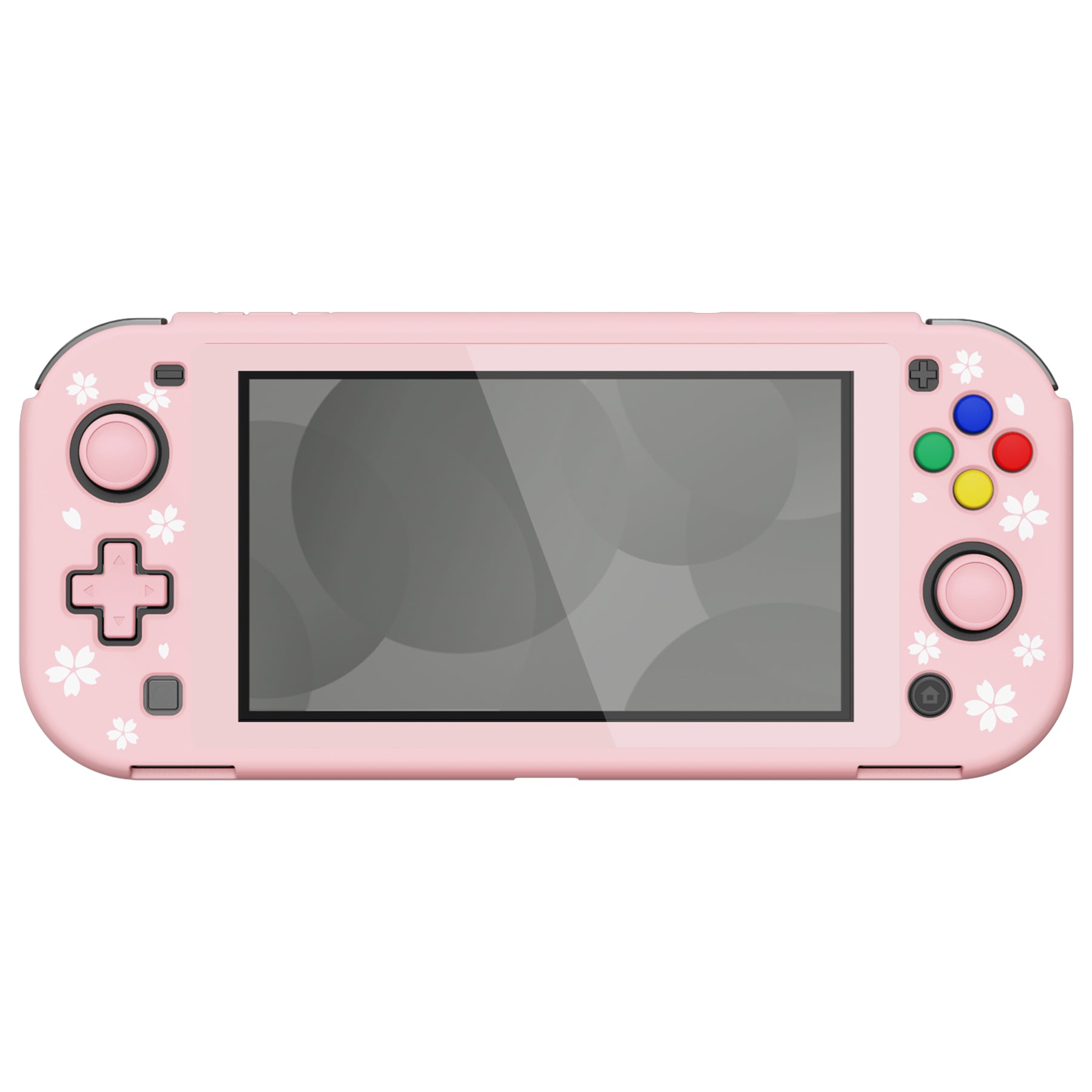 PlayVital ZealProtect Hard Shell Protective Case with Screen Protector &  Thumb Grip Caps & Button Caps for NS Switch Lite - Cherry Blossoms Petals -  