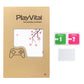 PlayVital Full Set Protective Skin Decal for Steam Deck, Custom Stickers Vinyl Cover for Steam Deck Handheld Gaming PC - Falling Cherry Blossom - SDTM059 PlayVital