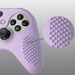 PlayVital Mauve Purple 3D Studded Edition Anti-slip Silicone Cover Skin for Xbox Series X Controller, Soft Rubber Case Protector for Xbox Series S Controller with 6 Black Thumb Grip Caps - SDX3009 PlayVital