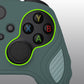 PlayVital Scorpion Edition Two-Tone Anti-Slip Silicone Case Cover for Xbox Series X/S Controller, Soft Rubber Case for Xbox Core Controller with Thumb Grip Caps - Templeton Gray & Jade Grey -SPX3009 PlayVital