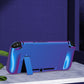 PlayVital AlterGrips Glossy Dockable Protective Case Ergonomic Grip Cover for Nintendo Switch, Interchangeable Joycon Cover w/Screen Protector & Thumb Grip Caps & Button Caps - Chameleon Purple Blue - TNSYP3001 playvital