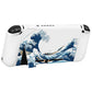 PlayVital AlterGrips Dockable Protective Case Ergonomic Grip Cover for Nintendo Switch, Interchangeable Joycon Cover w/Screen Protector & Thumb Grip Caps & Button Caps - The Great Wave off Kanagawa - TNSYT001 playvital