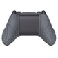 PlayVital Samurai Edition Gray Anti-slip Controller Grip Silicone Skin, Ergonomic Soft Rubber Protective Case Cover for Xbox Series S/X Controller with Black Thumb Stick Caps - WAX3006 PlayVital