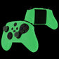 PlayVital Glow in Dark Green Samurai Edition Anti-Slip Controller Grip Silicone Skin, Ergonomic Soft Rubber Protective Case Cover for Xbox Series S/X Controller with Thumb Stick Caps - WAX3020 PlayVital