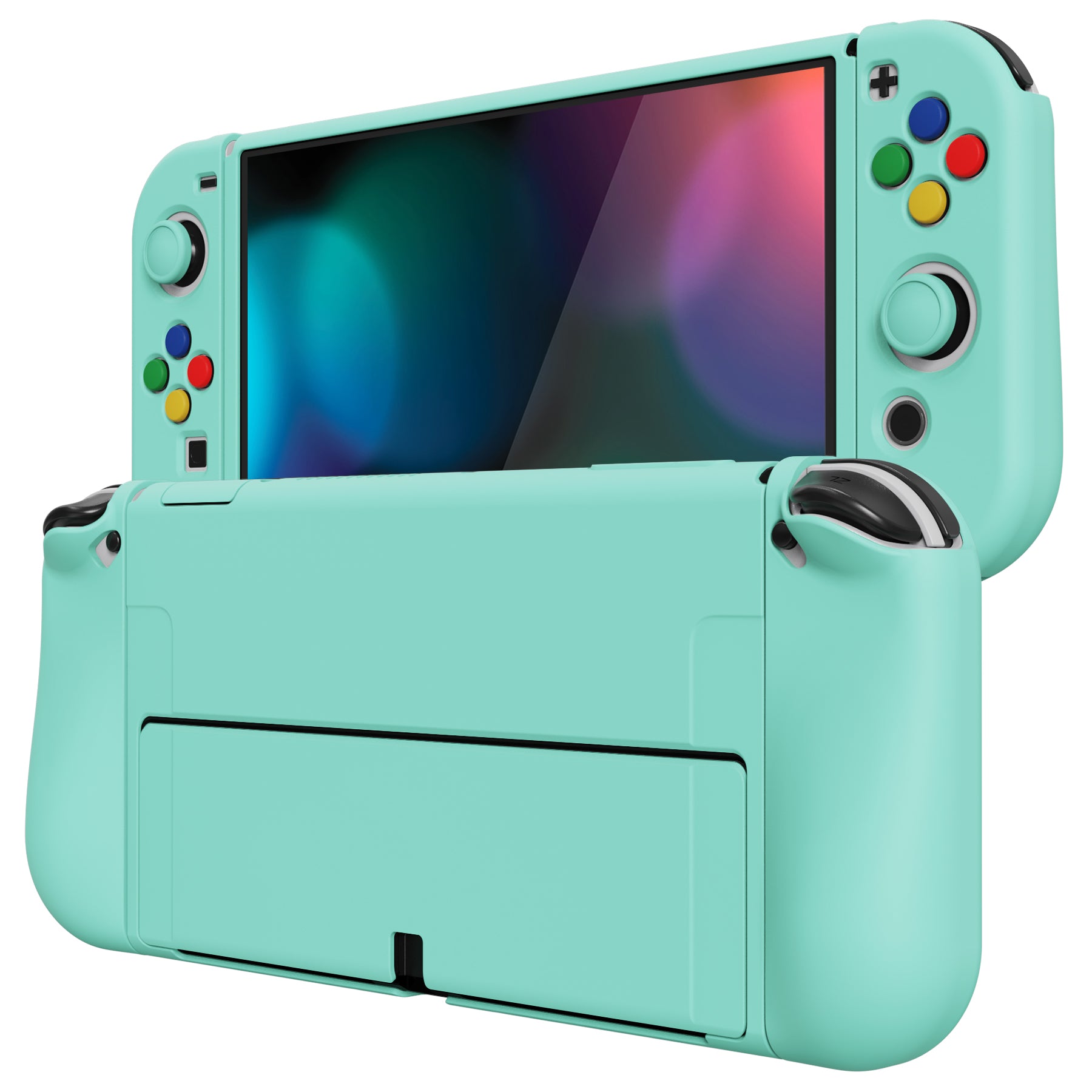 Case Protector para Nintendo Switch Oled Celeste