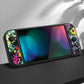 PlayVital ZealProtect Soft Protective Case for Switch OLED, Flexible Protector Joycon Grip Cover for Switch OLED with Thumb Grip Caps & ABXY Direction Button Caps - Watercolour Splash - XSOYV6004 playvital