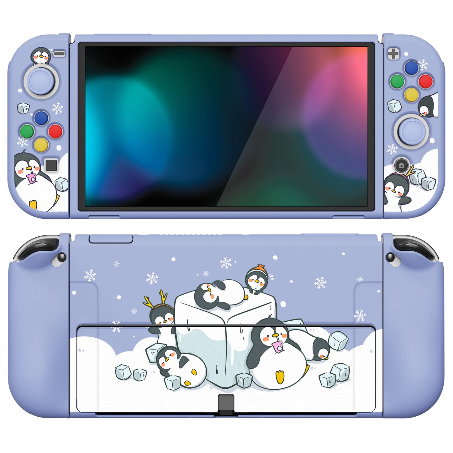 PlayVital ZealProtect Soft Protective Case for Switch OLED, Flexible P –  playvital
