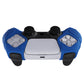 PlayVital Guardian Edition Blue Ergonomic Soft Controller Silicone Case Grips for PS5, Rubber Protector Skins with Thumbstick Caps for PS5 Controller Compatible with Charging Station - YHPF016 PlayVital