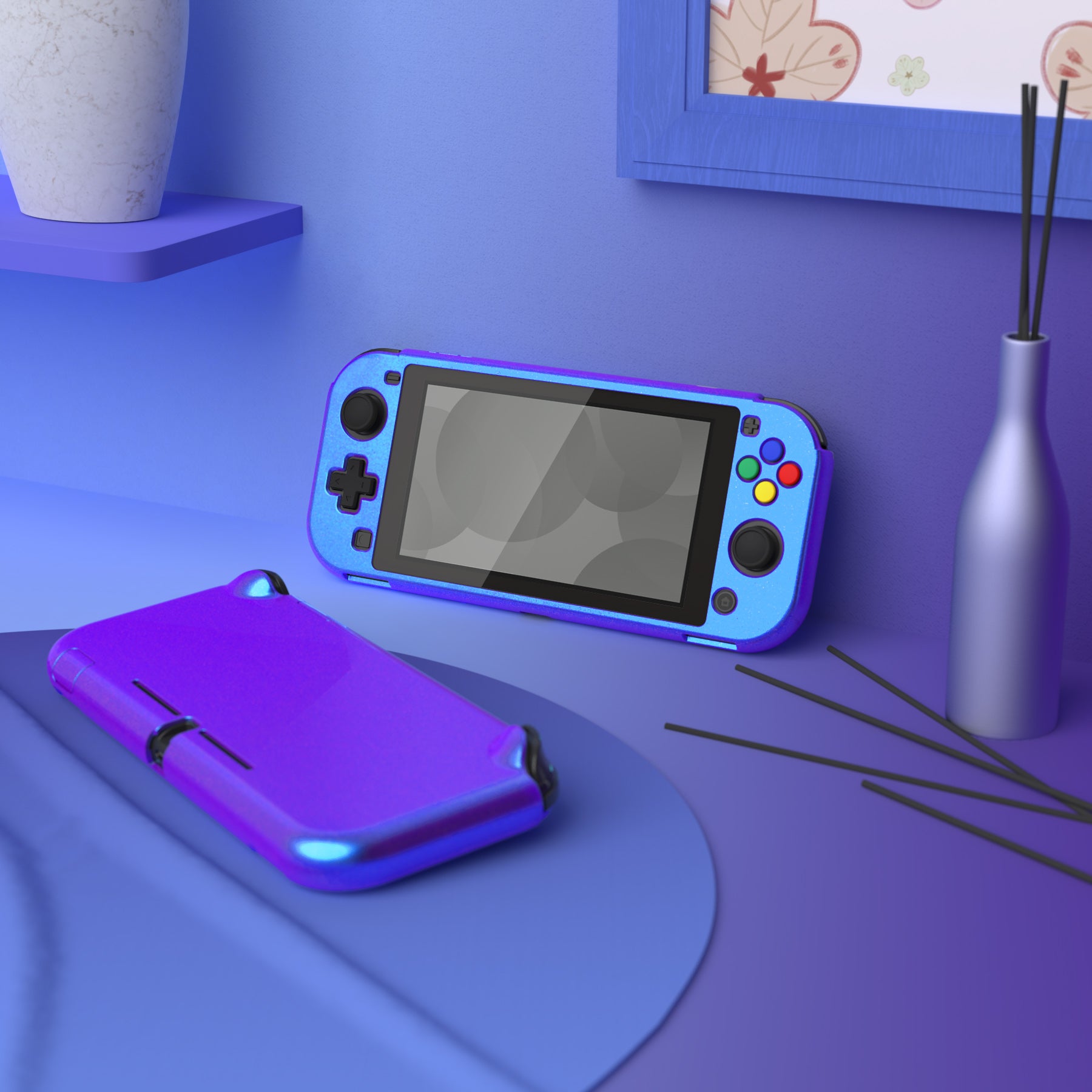 Switch lite purple best sale case