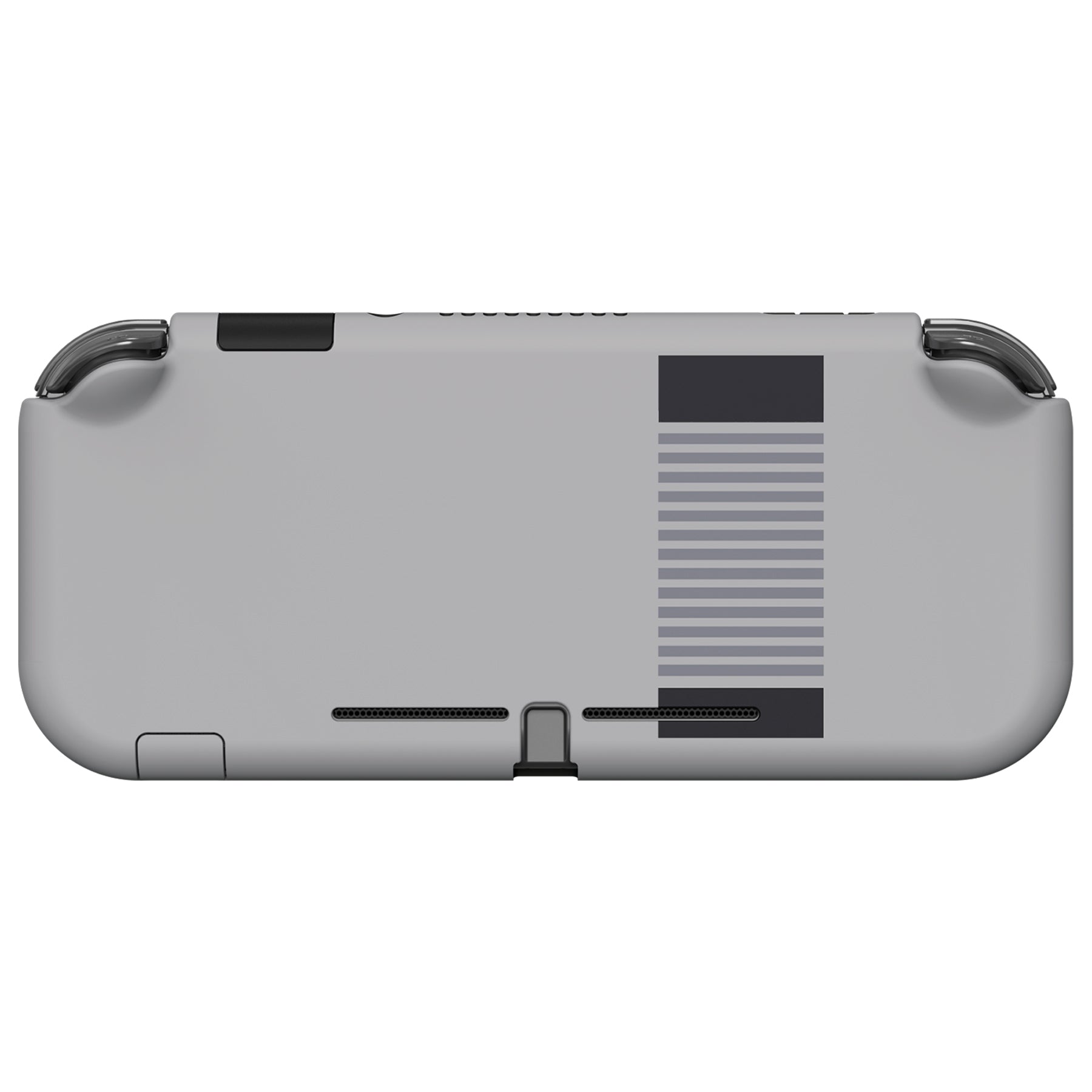 eXtremeRate PlayVital Classics NES Style Style Protective Grip Case for Nintendo Switch Lite, Hard Cover for Nintendo Switch Lite - Screen Protector & Thumb Grips & Buttons Caps Stickers Included - YYNLY001 playvital