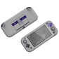 eXtremeRate PlayVital Classics SNES Style Protective Grip Case for NS Switch Lite, Hard Cover for Nintendo Switch Lite - Screen Protector & Thumb Grips & Buttons Caps Stickers Included - YYNLY003 playvital